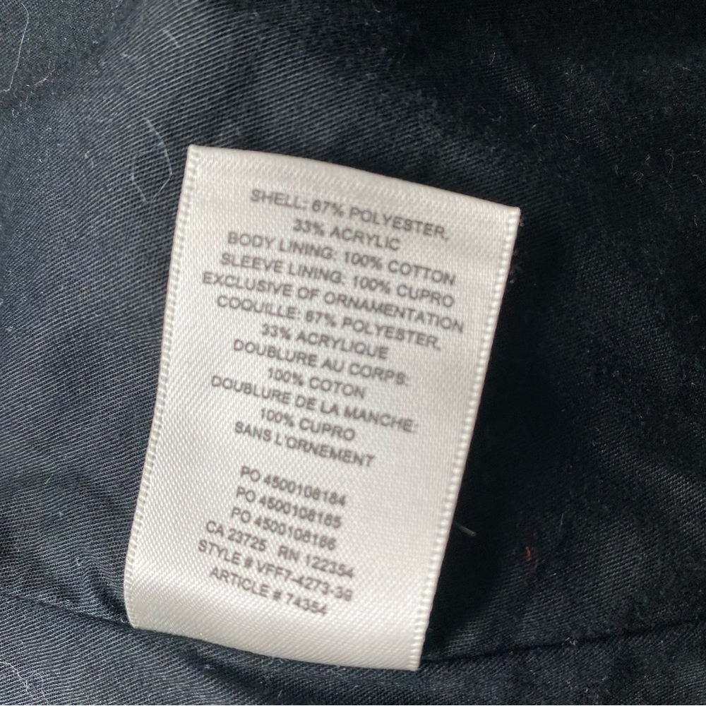Aritzia Wilfred Free Teddy Sherpa Jacket Black XS | Cozy Zip Up Fleece Oversized - Picture 14 of 15